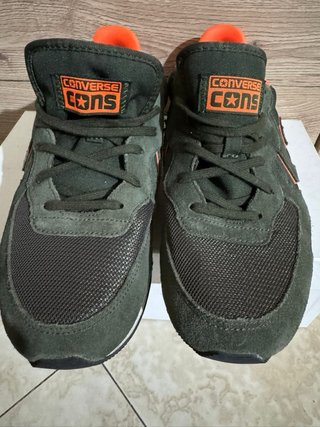 Scarpe Converse uomo/donna verdi e arancioni