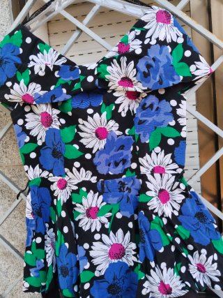 Vestido estampado floral