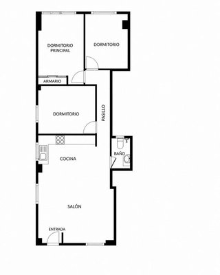 Piso en venta en Canido en Ferrol