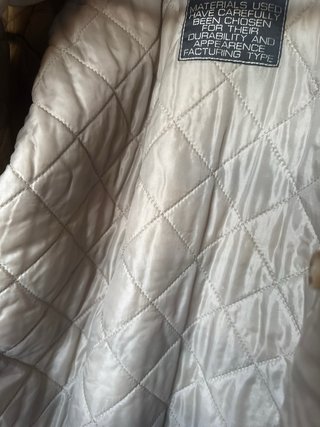 Giaccone trucker vintage anni 90 in pile