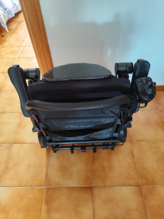 Silla Eléctrica Plegable Fibra Carbono Alma