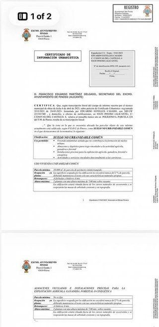 Terreno en venta en Pinós