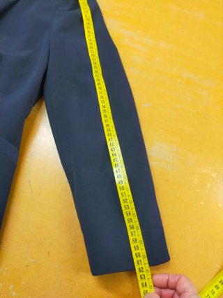 Traje chaqueta y pantalón azul Síntesis