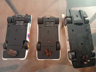 Lote 3 coches Scalextric carreras Audi, Porsche,