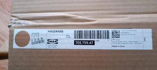 4 Sedie HÄGERNÄS IKEA in Legno Nuove