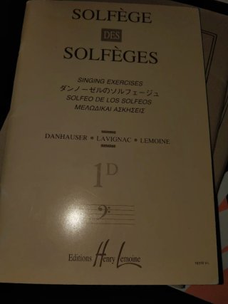 Libro de Solfeo - Ejercicios de Canto