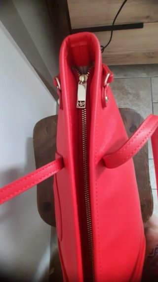 Borsa Biblos rosso corallo