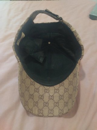 Gorra Gucci Beige y Marrón