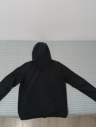 Nike Tech Fleece Sudadera Negra con Capucha