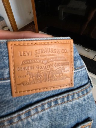 Falda vaquera Levi's azul