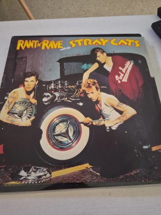Vinilo LP RANT N' RAVE with The STRAY CATS