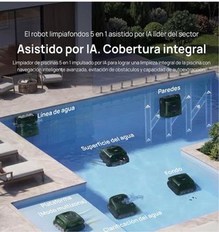 Robot Limpiafondos Beatbot AquaSense 2 Pro