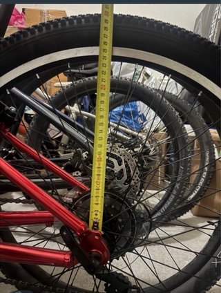Bicicleta infantil RALI 26 roja