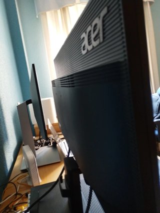 Pantalla Acer 25 pulgadas negra