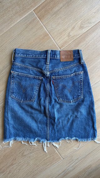 Falda vaquera Levi's azul