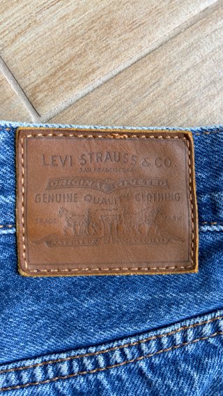 Falda vaquera Levi's azul