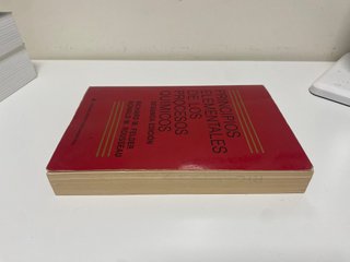 Principios Elementales de los Procesos Químicos
