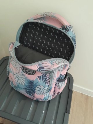 Mochila Ocean's Wave estampado tropical