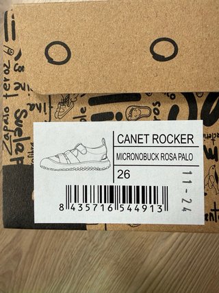 Zapatillas Zapato Feroz Cent Rocker Talla 26 Rosa