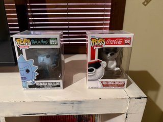 Funko Pop Rick and Morty y Coca-Cola