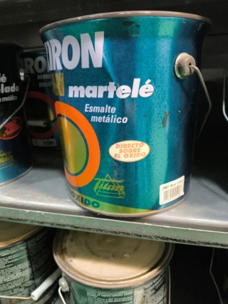 4L Oxiron Martelé Azul Claro Esmalte Metálico