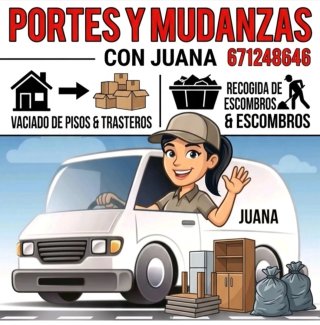 Mudanzas, recogida de muebles,y electrodomésticos.