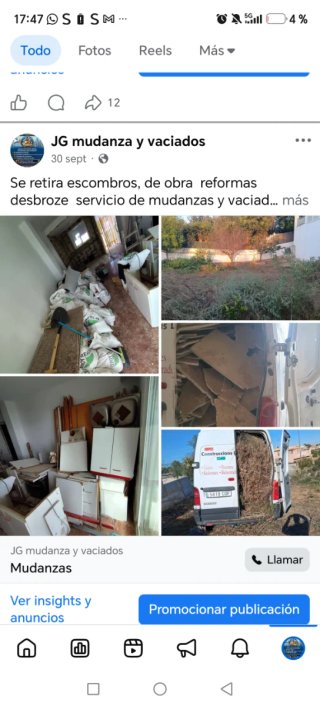 Mudanzas, recogida de muebles,y electrodomésticos.