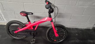 Bicicleta niña rosa