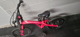 Bicicleta niña rosa