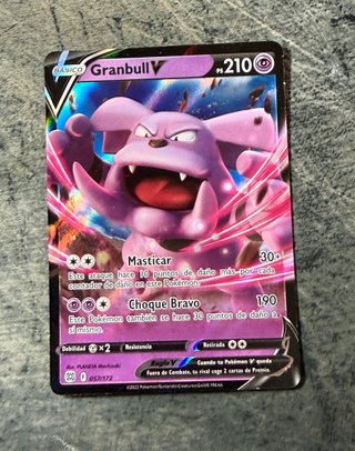 Granbull V Astros Brillantes Carta Pokemon