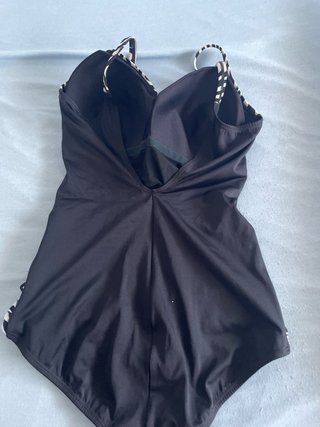 Traje de baño estampado cebra