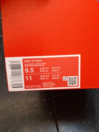 Nike P-6000 Negro y Turquesa