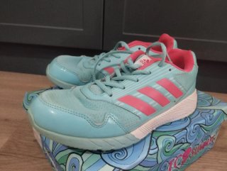Zapatillas Adidas Niña Azul y Rosa