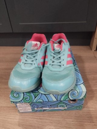 Zapatillas Adidas Niña Azul y Rosa