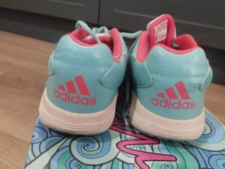 Zapatillas Adidas Niña Azul y Rosa