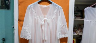 Completo vintage 4/L bianco