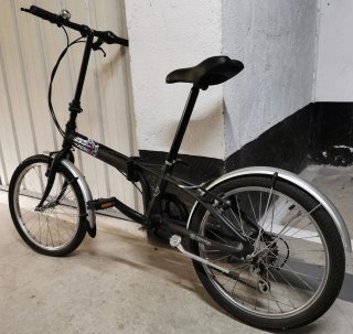 Bicicleta plegable DTB.