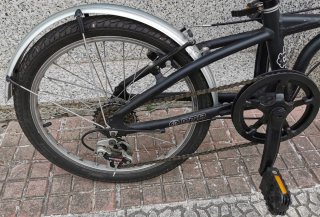 Bicicleta plegable DTB.