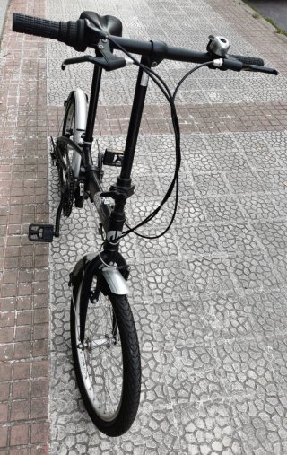 Bicicleta plegable DTB.