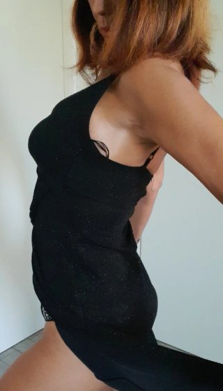 Abito Lurex Nero Tg.XS