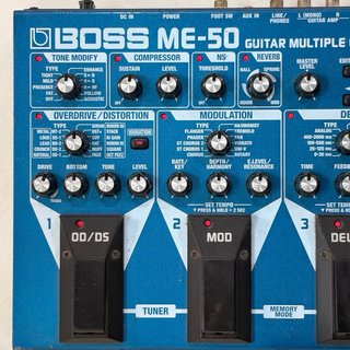 Pedalera Guitarra Boss ME-50 Multi Efectos