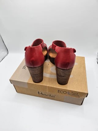 Sandalias Marila Piel Tacón Plataforma Talla 39