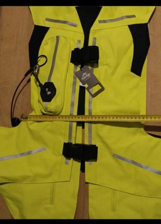 Chaleco Airbag Moto Amarillo 2XL