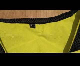 Chaleco Airbag Moto Amarillo 2XL