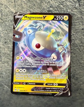 Magnezone V Origen Perdido Carta Pokemon