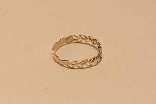 SORTIJA DE ORO 18K/ 1.2GR