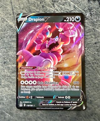 Drapion V Origen Perdido Carta Pokemon
