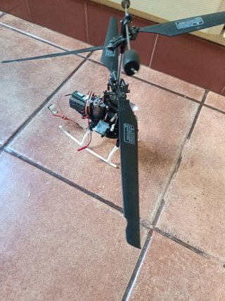 Helicóptero RC para piezas