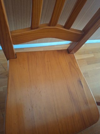 Mesa Comedor Madera Maciza + 4 Sillas