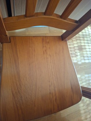 Mesa Comedor Madera Maciza + 4 Sillas